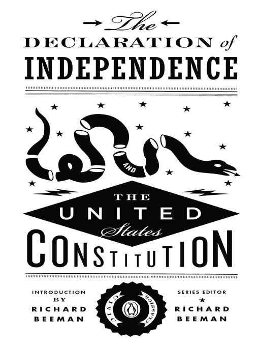 Cover image for The Declaration of Independence and the United States Constitution